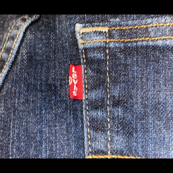 Men’s Levi Jeans, Darkish Blue - Picture 4 of 5